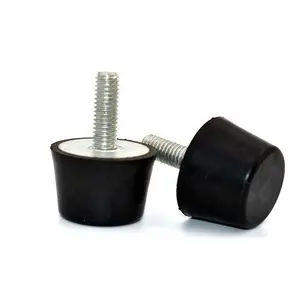 SWKS Good Quality Customized Vibration Damping Mount Rubber Stud Buffer Tapered Rubber Bumper