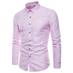 Chemises habillées à coupe classique, service OEM, manches longues, 100% coton, décontractées, boutonnées, prix abordable très populaire - Product Image 4