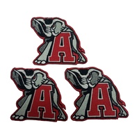 Patch brodé 3D personnalisé avec logo, sequins, fleurs, lettres alphabétiques, thermocollant, pour vêtements, sacs, chapeaux, chaussures, tissu Pantone – Vente en gros