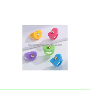 Handmade High-Polished Resin Finger Rings Customizable Size Unisex Classic Fashion Jewelry KISWAH CRAFT IGI Certified Channel - Product Image 5