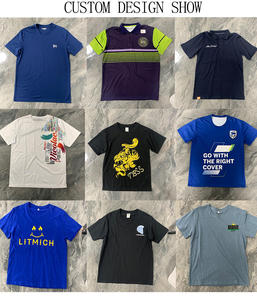 T-shirt uni noir pour sublimation, sans étiquette, sans marque, noir et blanc, haut uni pour homme, t-shirts pour homme avec logo personnalisé - Product Image 3