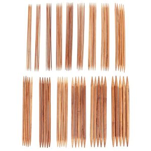 Aiguilles à tricoter en bambou naturel, outil de tricot et de crochet en bois lisse - Product Image 1