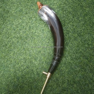 Buffalo Powder Best Gifts <b>Top</b> Natural Buffalo Blowing Horn Powder Horn Drinking Horn by Tayyab Handicraft - Product Image 4