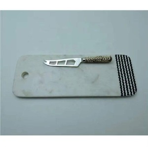 Natural Finish Wooden Cutting <b>Board</b> With <b>Matching</b> Knife Elegant Kitchen Accessory - Product Image 4