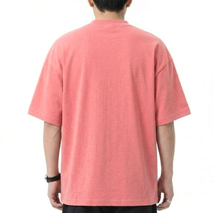 เสื้อยืดผู้ชายไซส์ใหญ่ สีพื้น แขนสั้น คอกลม สไตล์ลำลอง สตรีทแวร์ ผ้าฝ้ายเจอร์ซีย์ 100% ทรงพอดีตัว แห้งเร็ว ระบายอากาศได้ดี - Product Image 2