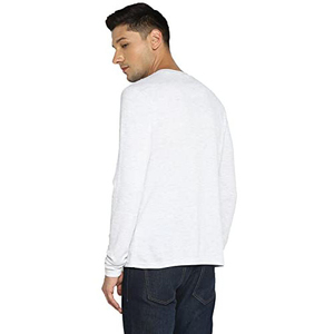 Camiseta de Manga Larga para Hombre de Alta Calidad, 100% Algodón, 2026, Personalizable, de Secado Rápido, Transpirable, Cuello Alto, Estilo Casual - Product Image 3