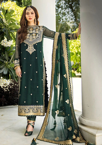 Vestido Pakistaní de Diseño Personalizado, Ropa de Fiesta y para Exteriores, Transpirable, Venta al por Mayor, Vestido Étnico Informal para Mujer, 3 Piezas Cosidas - Product Image 4