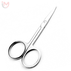 ชุดกรรไกรตัดหนังสำหรับตัดเล็บสแตนเลสใบมีดโค้งตรงเพื่อความสวยงาม - Product Image 4