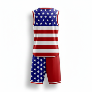 Maillot de basketball respirant personnalisable de haute qualité pour hommes et femmes, coupe athlétique sans manches en maille à séchage rapide pour l'été - Product Image 3