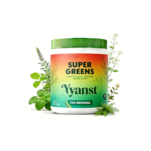Polvo Super Greens de marca privada de alta calidad, aumenta la energía, apoya la inmunidad, aclara la piel, promueve la digestión, mejora la salud intestinal - Product Image 1