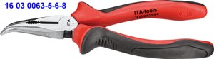 Alicates de punta curva forjados en acero CR-MO con plástico inyectado - Product Image 3