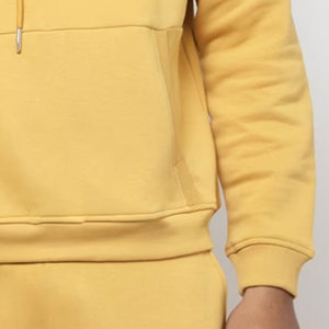 เสื้อฮู้ดผู้ชายพิมพ์โลโก้ตามสั่ง สำหรับฤดูใบไม้ร่วง ผ้าฝ้าย 100% ระบายอากาศได้ดี ทรงโอเวอร์ไซส์ เป็นมิตรต่อสิ่งแวดล้อม - Product Image 2