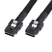 Câble Mini SAS 180 degrés SFF-8087 vers serveur 12G, câble de serveur SFF-8087, transmission 12G