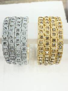 Bracelet manchette ouverte en laiton exclusif pour femme – Accessoire métallique élégant fait main - Product Image 2