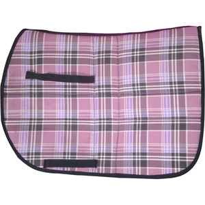 Tela duradera de calidad premium con diseños personalizados elegantes para su comodidad, almohadilla de montar a caballo con estampado. - Product Image 2