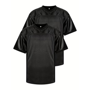 ผู้ผลิต OEM เสื้อยืดตาข่ายทรงใหญ่พิเศษแบบสั่งทำสำหรับผู้ชาย เสื้อยืดลำลองน้ำหนักเบา ระบายอากาศได้ดี สไตล์สตรีทแวร์ ทรงบ็อกซี่ เสื้อยืดตาข่ายทรงบ็อกซี่ - Product Image 1
