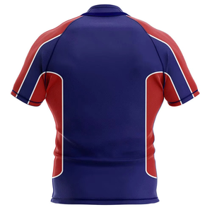 Conjuntos de Camisetas de Rugby Personalizadas de Calidad Profesional, Tallas Grandes, Transpirables, de Secado Rápido, Ligeras, Antibacterianas, de Poliéster de Alta Definición, al por Mayor - Product Image 2