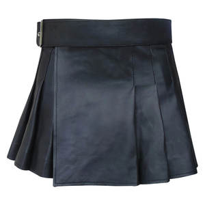 Kilts de Cuero para Hombre, Hechos a Mano, Falda Utilitaria de Cuero Genuino, Estilo Gótico, Kilt 2026 - Product Image 3