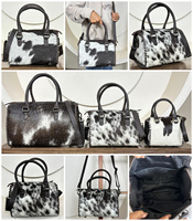 Sac de voyage en cuir de vache véritable de luxe personnalisé pour femmes, sac bandoulière rapide, style western vintage, mode, voyage, usage quotidien