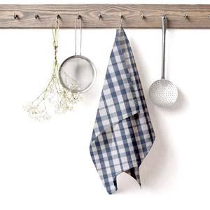 Toallas de Cocina a Cuadros y Rayas Hermosas, 100% Algodón, con Logotipo Personalizado y Diseño Personalizado, de la India - Product Image 1