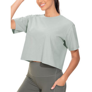 Oferta de Verano: Camisetas de Algodón Personalizadas para Mujer, Cuello Redondo, Corte Regular, con Gráficos 3D en Tela Vaquera, Excelentes para Combinar - Product Image 3