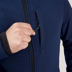 Veste Softshell Hiver 2025 pour Homme avec Logo Personnalisé, Col Montant, Tissu Toile, Poches Avant – Meilleur Prix pour Taille Standard - Product Image 5