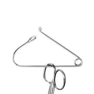 เข็มกลัดนิรภัยคุณภาพสูง 16 ซม. ด้ามจับสแตนเลส สำหรับยึดอุปกรณ์ผ่าตัด ใช้สำหรับฆ่าเชื้อทางการแพทย์ ได้รับการรับรองมาตรฐาน CE ISO - Product Image 5