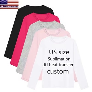 เสื้อยืดแขนยาวสีขาว คอกลม ผู้หญิง ทรงปกติ แห้งเร็ว ผ้าถัก สีพื้น ใส่สบาย พิมพ์ลายโลโก้ด้านหน้า - Product Image 2