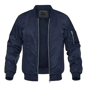 Chaquetas Bomber al por Mayor de Fábrica, Chaquetas Bomber para Hombre, Ropa Urbana, Impresión de Logotipo Personalizado, Chaqueta Bomber Transpirable y Ligera - Product Image 6