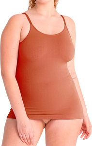 Custom Logo Women's Sleeveless Tank <b>Top</b> Fitting Neck Ribbed Basic <b>Tops</b> Solid Color Casual Breathable Spaghetti Strap <b>Top</b> - Product Image 5