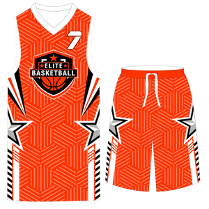 Uniformes de Baloncesto Sublimados OEM, Conjunto de Uniformes con Logotipo Personalizado, Ropa Deportiva Transpirable para Equipos, Venta al Por Mayor - Product Image 4
