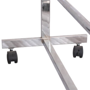 Expositor de Ropa Metálico Cromado Moderno Bros, Plegable, Resistente, Desmontable, para Exhibición en Tiendas, OEM ODM Vietnam - Product Image 4