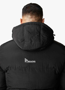 Factory Winter Down <b>Jacket</b> Customizable Garment Color Logo Fabric Outdoor <b>Long</b> Style <b>Men's</b> Thickened Coat - Product Image 6