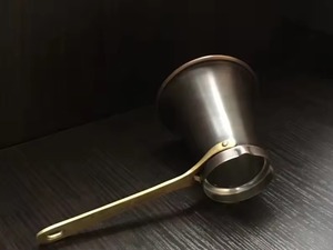 Cafetera Turca de Cobre de Alta Calidad, Forma Redonda con Mango Largo, Diseño Vintage, Herramienta para Café y Té - Product Image 5