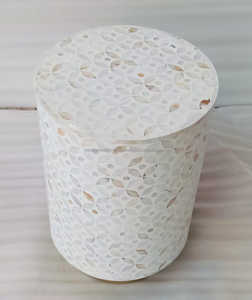 Calidad Premium 2024 Nuevo diseño Taburete lateral con incrustaciones de hueso Muebles con incrustaciones de hueso Taburete lateral de mesa con incrustaciones de hueso - Product Image 2