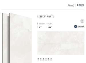 กระเบื้องพอร์ซเลนเคลือบเงาพรีเมียมคลาสสิก ขนาด 800x1600 1200x1800 750x1500 มม. กระเบื้องแผ่นใหญ่หรูหราสำหรับบ้านสมัยใหม่ - Product Image 5