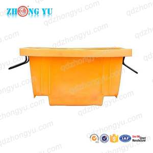 Tina <span class=keywords><strong>de</strong></span> Transporte para Obras <span class=keywords><strong>de</strong></span> Construcción <span class=keywords><strong>de</strong></span> 250L, Tina <span class=keywords><strong>de</strong></span> Plástico para Mezclar Mortero, Apta para Grúas y Montacargas, en <span class=keywords><strong>Venta</strong></span> - Product Image 2