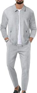 Textured Knit Tracksuit Luxury Casual Co Ord Set Premium <b>Waffle</b> Knit Tracksuit For Men Slim Fit Textured Co Ord Tracksuit Set - Product Image 1