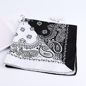 Wholesale Custom Printed 100% Cotton Multifunctional Unisex <b>Bandana</b> Sport Headwear Quick Dry Durable Skin-Friendly Hip Hop Style - Product Image 2