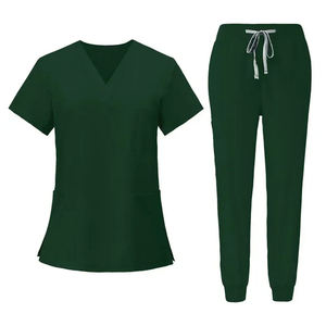 Conjunto de Uniformes Médicos para Hombre, Más Vendidos, para Hospital, Doctor, Parte Superior y Pantalones con Múltiples Bolsillos - Product Image 1