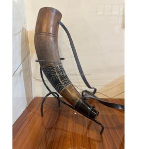 Auténtico Cuerno Natural de Vaca para Soplar, Hecho a Mano - Product Image 5