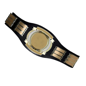 Ceinture de lutte professionnelle en gros, design à plaques superposées, sangle en cuir de luxe, logo personnalisé imprimé, fabrication de trophées - Product Image 3