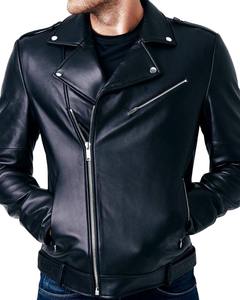 Chaqueta de Motocicleta Personalizada para Hombre de Alta Calidad, Cuero Sintético Transpirable, Corte Ajustado - Product Image 2