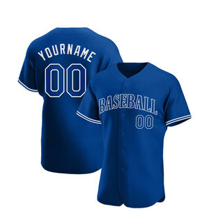 Maillot de baseball respirant à manches courtes sur mesure pour l'entraînement, service OEM personnalisé, antibactérien, séchage rapide, vêtements de sport d'extérieur - Product Image 6