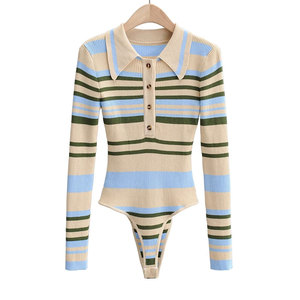 Bodysuits Casuales Premium para Mujer con Tejido de Punto Suave, Ajuste Ceñido, Ecológicos y Transpirables para Natación - Product Image 1
