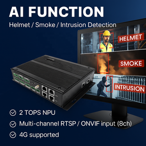 Caja Edge <span class=keywords><strong>AI</strong></span> integrada para EMS y automatización RK3568 SoC Diseño sin ventilador Linux Docker IoT Gateway - Product Image 2