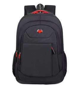 Professional Black Computer Bag Durable High Density Fabric Padded Internal Sleeve fits 15.6 Inch <b>Laptop</b> student bag <b>backpack</b> - Product Image 1