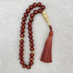 Cuentas de oración islámicas de resina hechas a mano, las más vendidas, duraderas, para Ramadán, Umrah, Hajj y uso diario. - Product Image 1