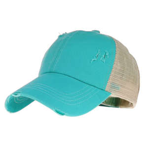 Casquettes de camionneur pour hommes en 100 % coton, personnalisables, style baseball, en coton délavé, avec maille, effet vieilli - Product Image 3