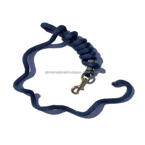 เชือกจูงม้าไนลอนถักคู่คุณภาพสูง สำหรับใช้งานกลางแจ้ง แข็งแรง สวยงาม ตกแต่งอย่างดี พร้อมบรรจุภัณฑ์แบบกำหนดเองได้ แบรนด์สำหรับอุปกรณ์ขี่ม้า - Product Image 2